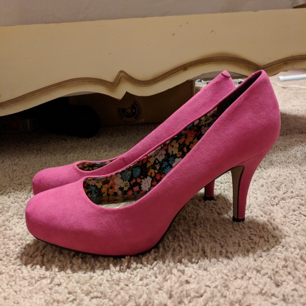 Madden Girl Hot Pink Heels